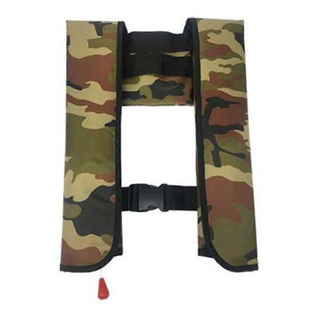 JH-CQJSY-01 Manuel Version Bærbar Oppustelig Redningsvest Voksen 300D Nylon 150N Høj Opdrift VestB