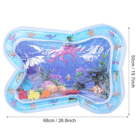 Oppustelig Baby Ismåtte Prone Pat Vandpude Havlivsmåtte 68*50cm Type L