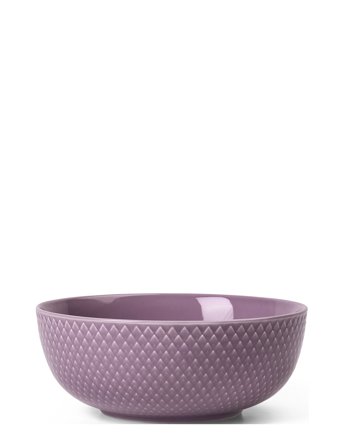 Rhombe Color Skål Ø15.5 Cm Lilla Purple Lyngby Porcelæn