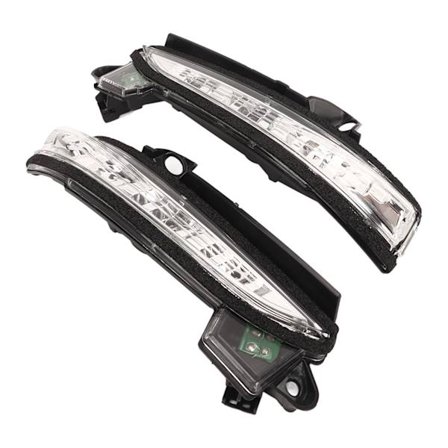 1 par 12V Bil Bagspejl Blinklys LED Sidespejl Blinklyslys Udskiftning til Ford Fusion Amber