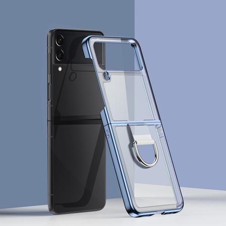 Phone Case Med Galvaniseringsring Till Samsung Galaxy Z Flip4