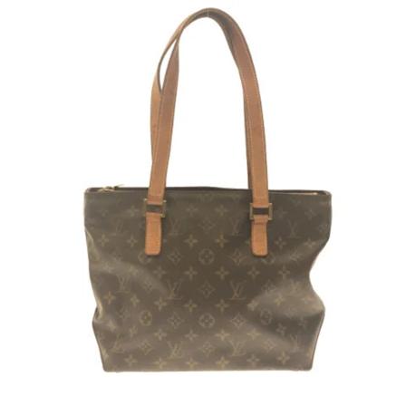 Louis Vuitton Vintage Pre-owned Cabas Piano Monogram Tote Taske Brun, Dame Vintage Tasker, Størrelse: ONE Size