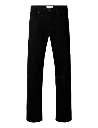 Selected | Slh196-Straight Ben Stay Black 600 Jeans | 38 x 34
