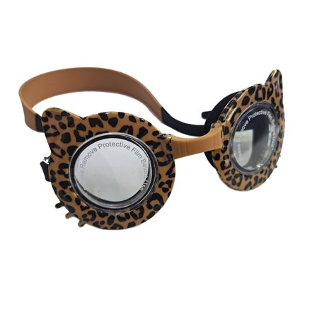 Piikaboo Swimming Goggles Swimming Goggles Brown 4-12 YEARS