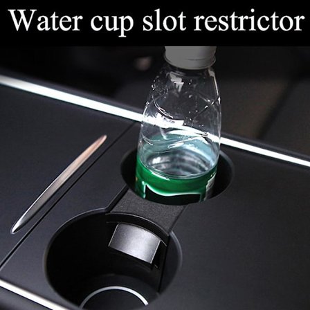 Konsolkopphållare Insats Dryckeshållare Passar För Tesla Model 3 Y 2021 Bil Interiör Tillbehör| |