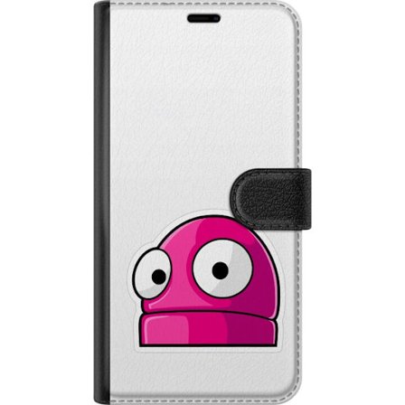 Kompatibel Tegnebogsetui til Motorola Motorola Moto G05 Rosa tegneseriefigur med store øjne i legende og humoristisk stil