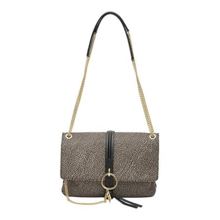 Borbonese, Shoulder BAG Beżowy, Kobieta, Rozmiar: ONE Size
