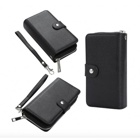 iPhone 7 Plus/8 Plus 2-i-1 Multifunktionellt Fodral Svart