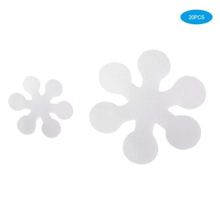 20 kpl Turvallisia Liukumattomia Tarroja Kylpyhuoneeseen Keitti n Vanhuksille Raskaana Oleville Naisille Lumikiteit