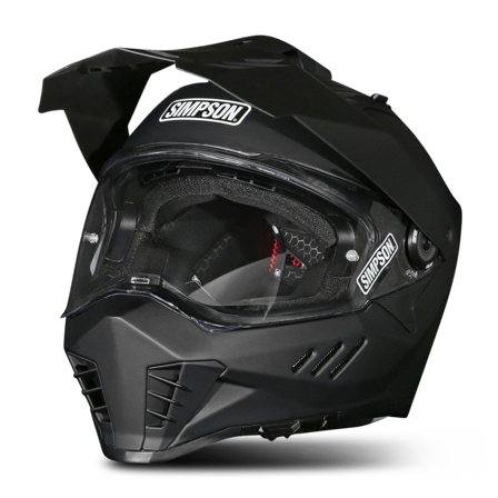 Simpson Xcursion Adventurehjälm Mattsvart M