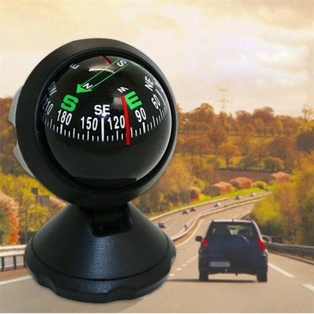 Mini Pocket Car Compass Navigation Ball