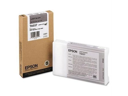 Epson Bläckpatron, T6037, UltraChrome, hög kapacitet, ljus svart, singelförpackning, C13T603700 - Lyreco - Toner och bläck - Bläckpatroner - 