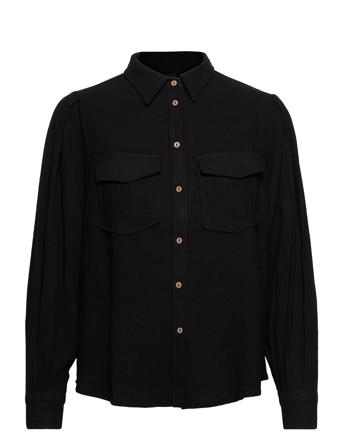 Yasviggi Ls Shirt S, Långärmad Skjorta Svart YAS