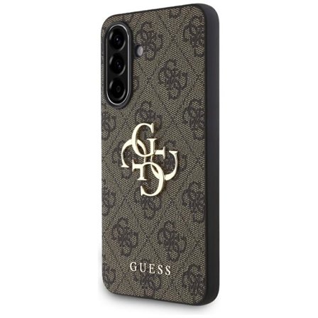 Guess Big 4G Logo Classic Logo Case for Samsung Galaxy A36 - Brun