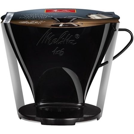 MELITTA 1x6 kahvifiltteri - Musta