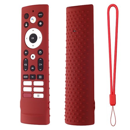 Stødsikker fjernbetjeningsholder til Hisense ERF3A90 fjernbetjening, smudsafvisende pose