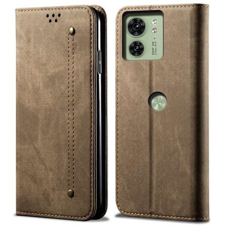 Jeans Motorola Edge 40 Neo fodral - Beige