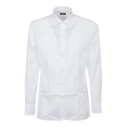 Z Zegna Casual Shirts Hvid, Herre Skjorter