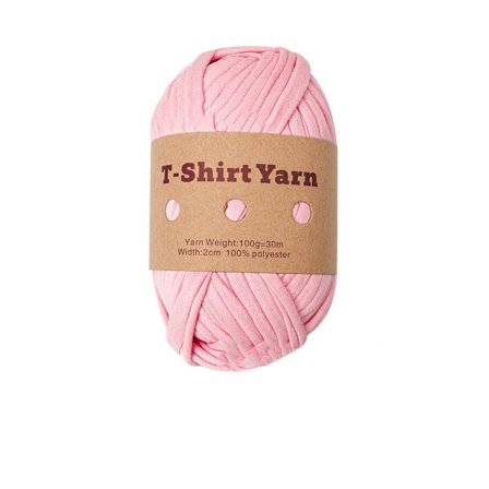T-skjorte garn vevd håndveske teppe tykt garn 05 05