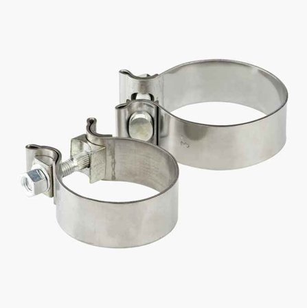 Biltema - Eksosklemme rustfritt 64 mm