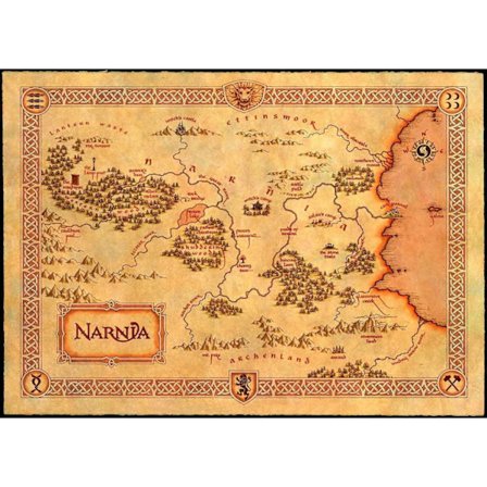 A3 Print - Narnia Map