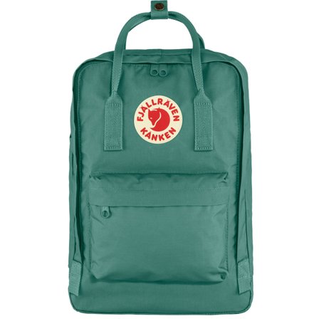 Fjällräven Kånken Laptop 15" in Frost Green, Vinylon-F