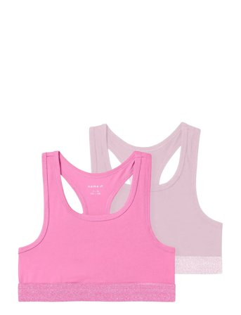 name it Nkfshort Top 2P Noos - Pink - 146-152