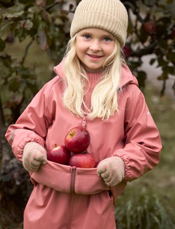 CeLaVi Rainwear Set W. Fleece - Pink - 100