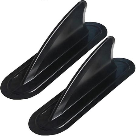 2 st Små Surfbrädefenor, Paddleboardfenor, Kajakfenor, Stand Up Paddle Board Fenor, Bodyboardfenor, Surfingsfenor, Böjbart Flexibelt Material 21x6.5x
