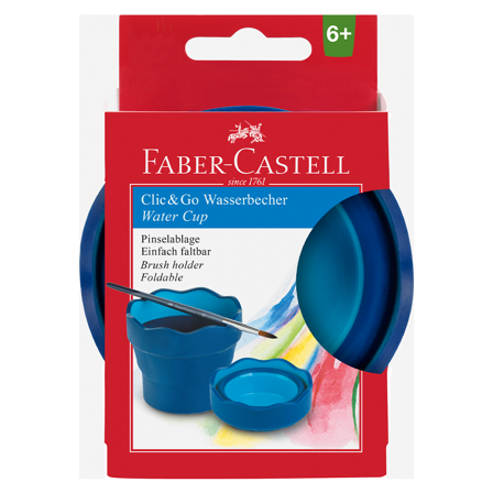 Faber-Castell Penselkopp Blå
