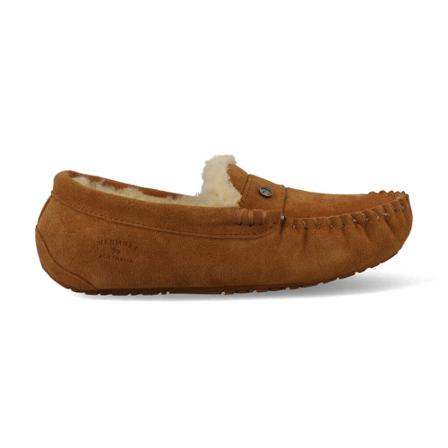 Warmbat Pantoffels Nowra Cognac Bruin , Bruin , Dames , Maat: 40 EU
