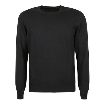 Tagliatore Sweater Sort, Herre