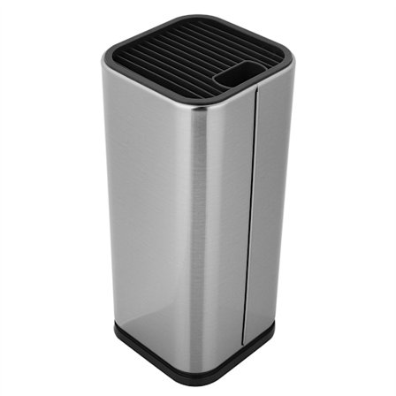 Pladsbesparende knivblok og holder i rustfrit stål