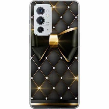 Oneplus 9rt 5g Mjukt Skal - Gyllene Rosett
