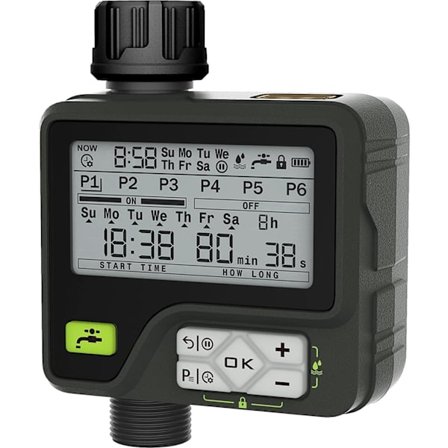 Hage Automatisk Vanningstimer Regn Sensor Sprinkler Timer Irrigati