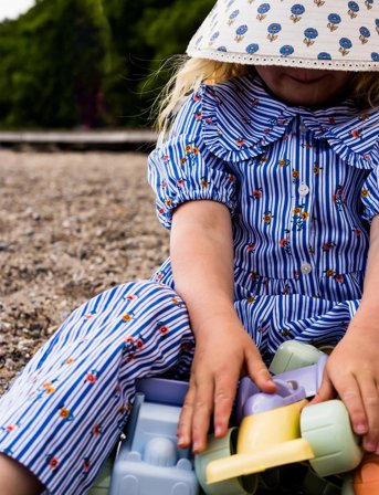 Dantoy Pastel Recycled Dump Truck+2 Cars Plastic Wheels - Multi/patterned - ONE SIZE