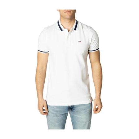 Tommy Jeans Polo Hvid, Herre