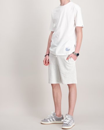 LMTD NLMHOSK LONG SHORTS Grå Shorts Kille - Kids Brand Store