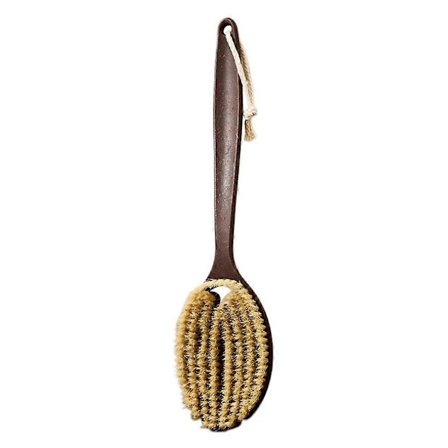 Badborste med långt handtag av kokosfiber