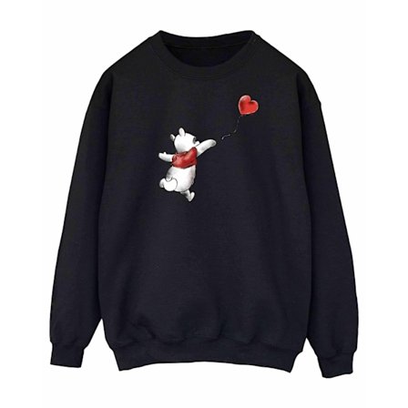 Winnie the Pooh Herr Ballong Sweatshirt XL Svart