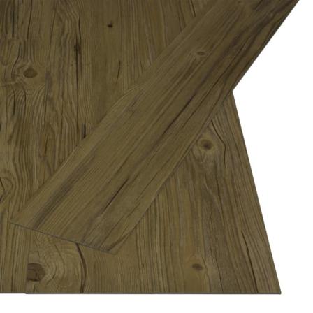 Vidaxl Självhäftande Golvplankor 4,46 M² 3 Mm Pvc Brun Brun