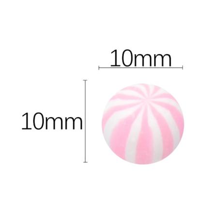10 St Resin Mini Simulering Dekorativa Godispärlor Vattenmelon C