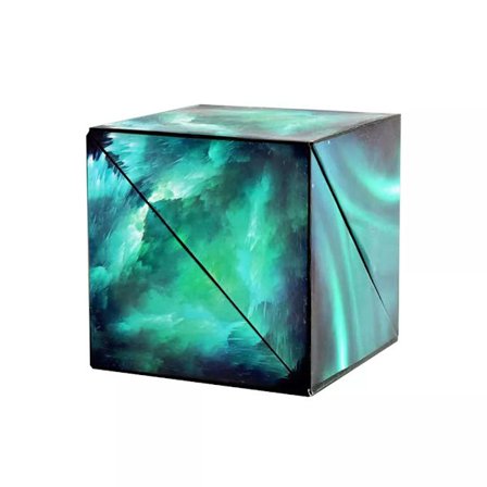 Magnetisk Magisk Kub Variabel Anti-Stress Julgåva Roliga Leksaker för Barn