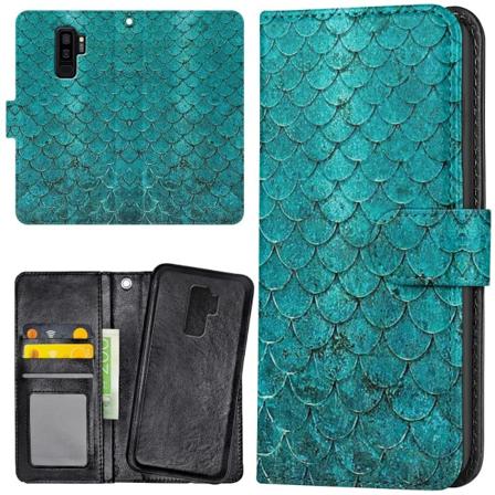 Samsung Galaxy S9 Plus - Lompakkokotelo/Kuoret Suomuja