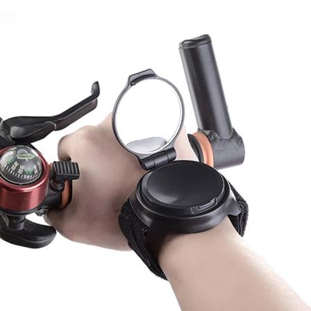 Cykelspegel/armbandsspegel Högkvalitet Svart