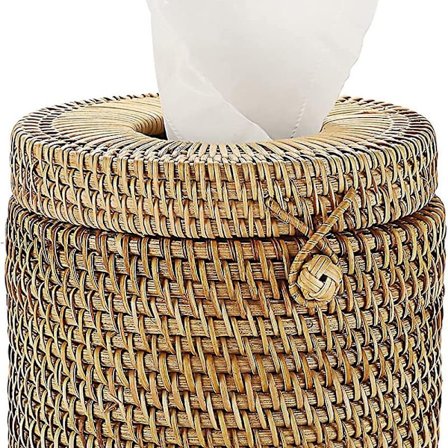 Rund rotting tyghållare, dekoration