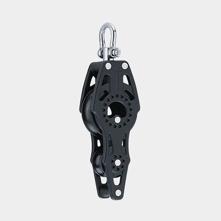 Harken 40mm Fiddle Block - Swivel, Becket (2656)