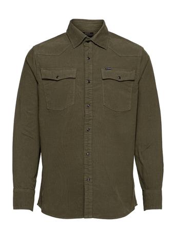 3301 Slim Shirt L\S Green G-Star RAW