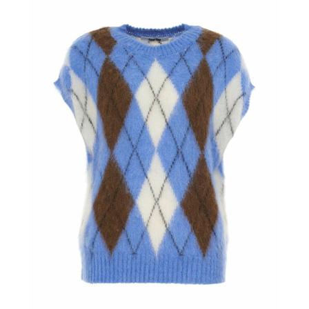 Mauro Grifoni, Knitwear Blauw, Dames, Maat:S