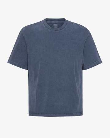 Oversized Organic T-Shirt - Neptune Blue - Male - XL
